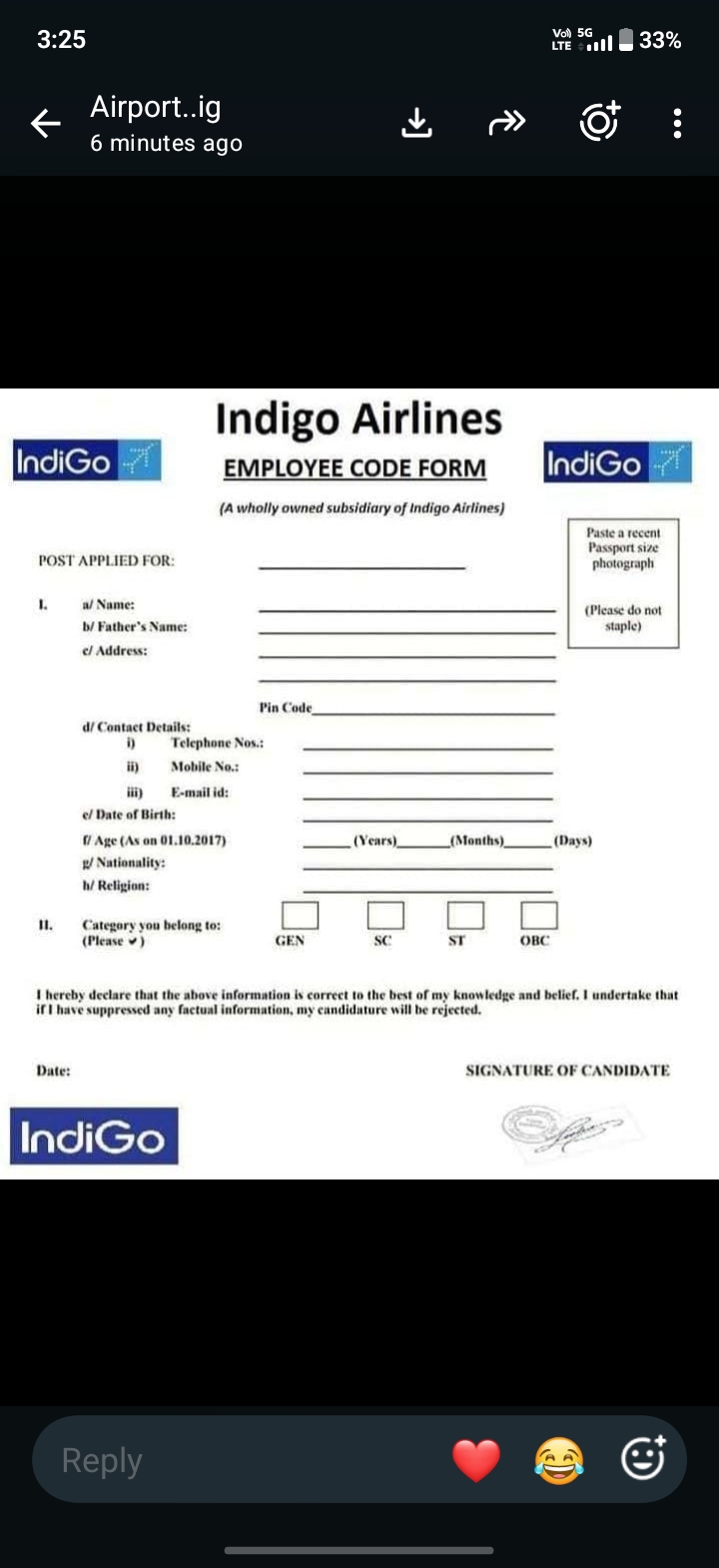 Fraud under the pretext of installing at the airport