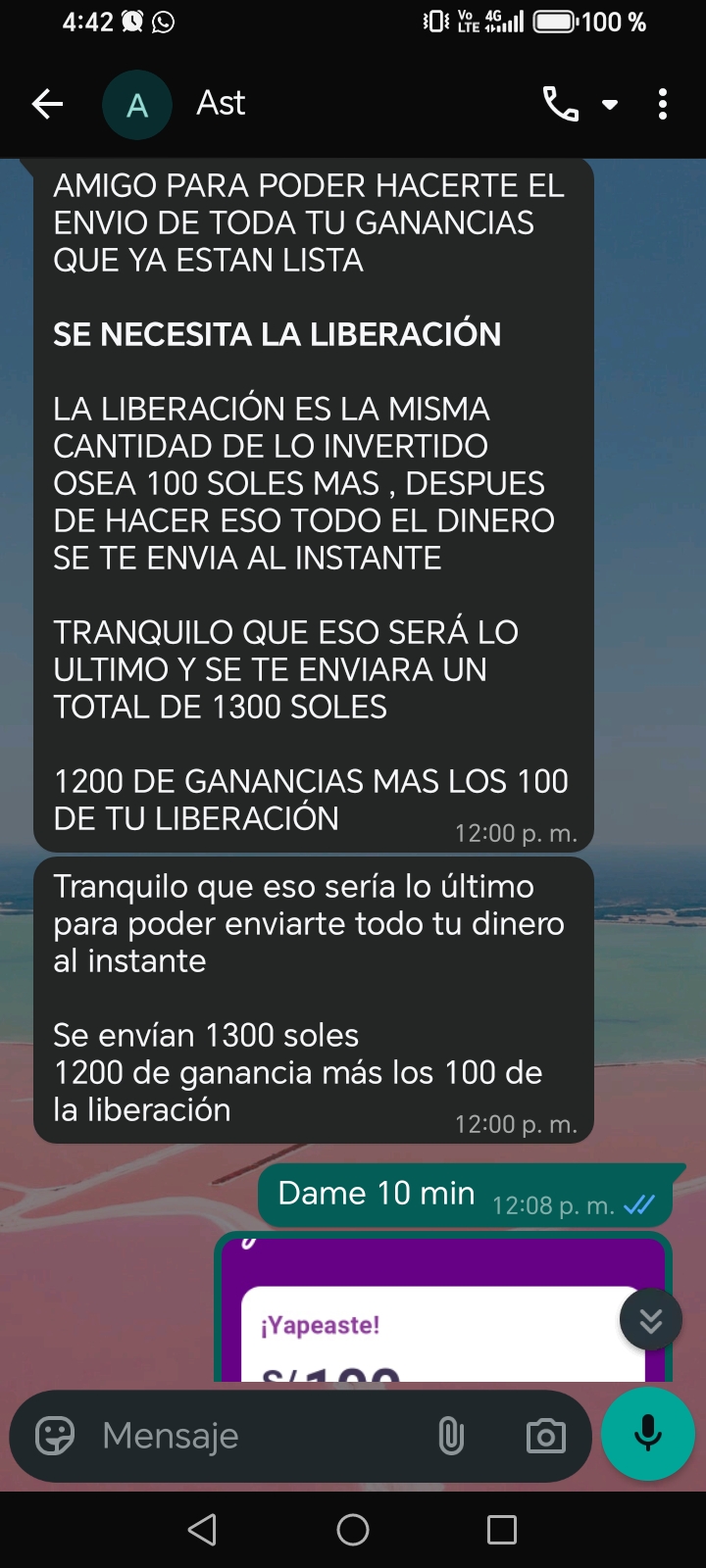 Investment scam - image 2