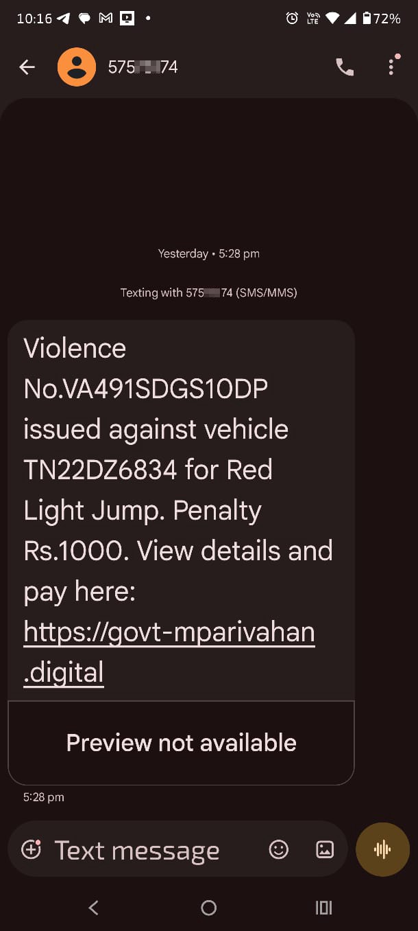 Fine Scam