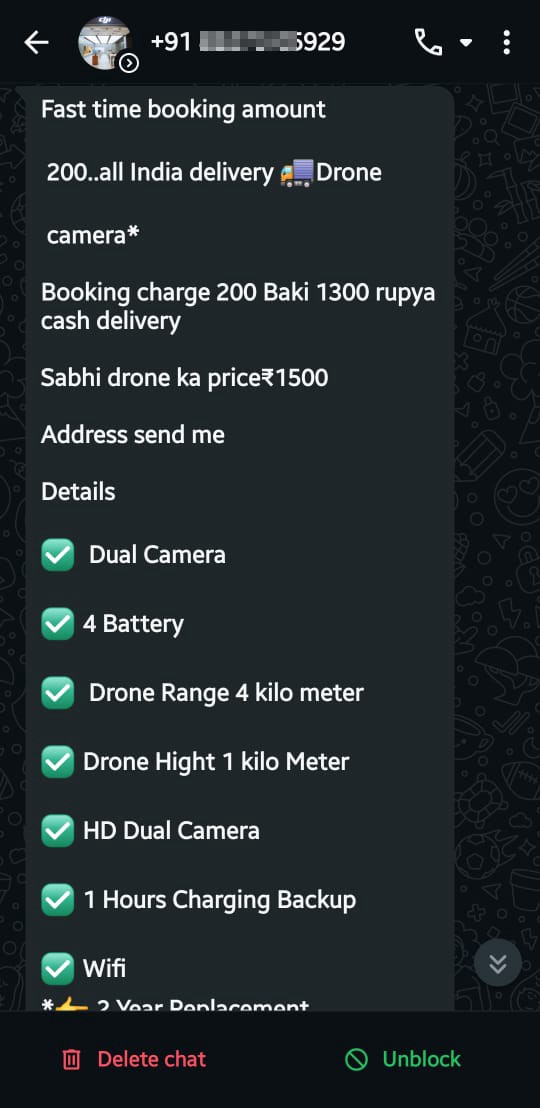 Dji Drone company frod Facebook page or instagram account  - image 2