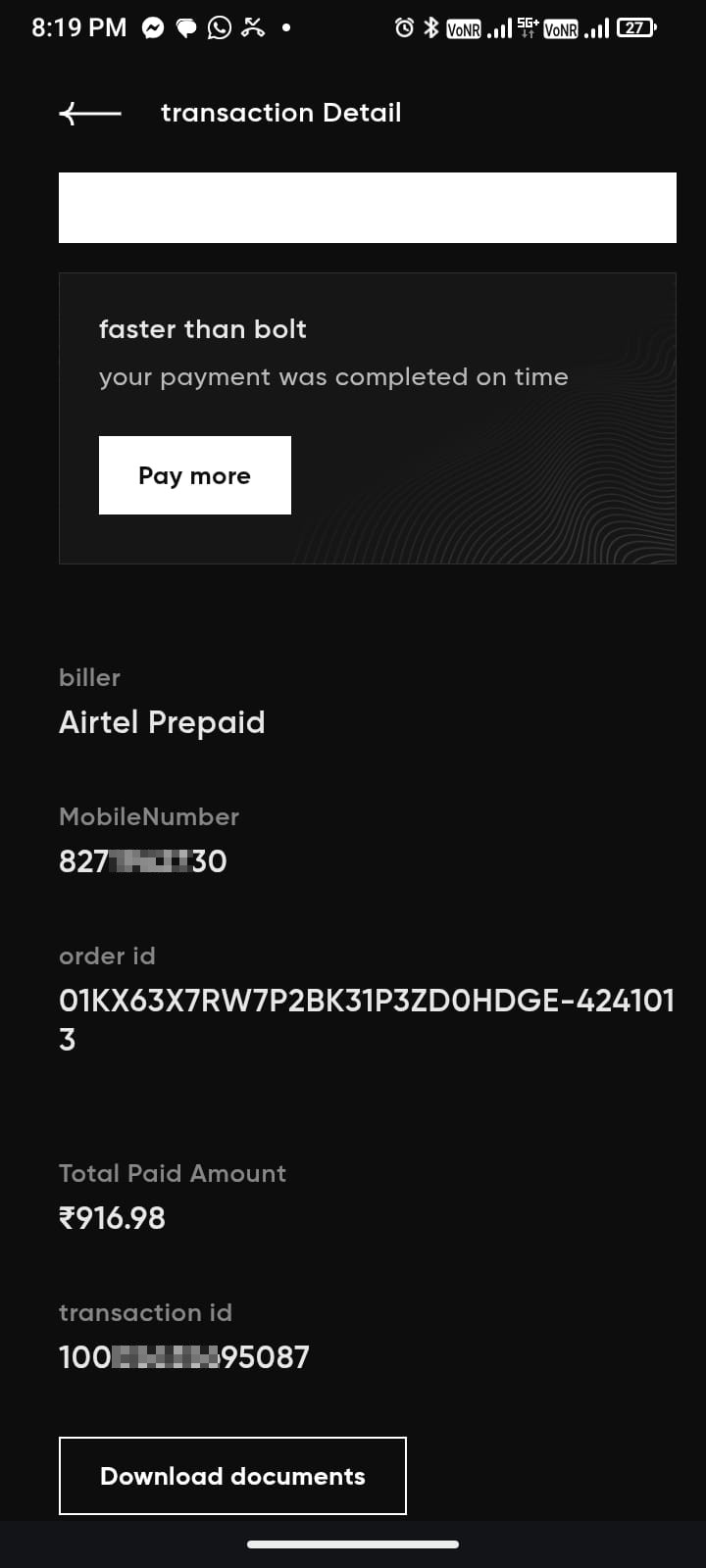 Credit Card Scam