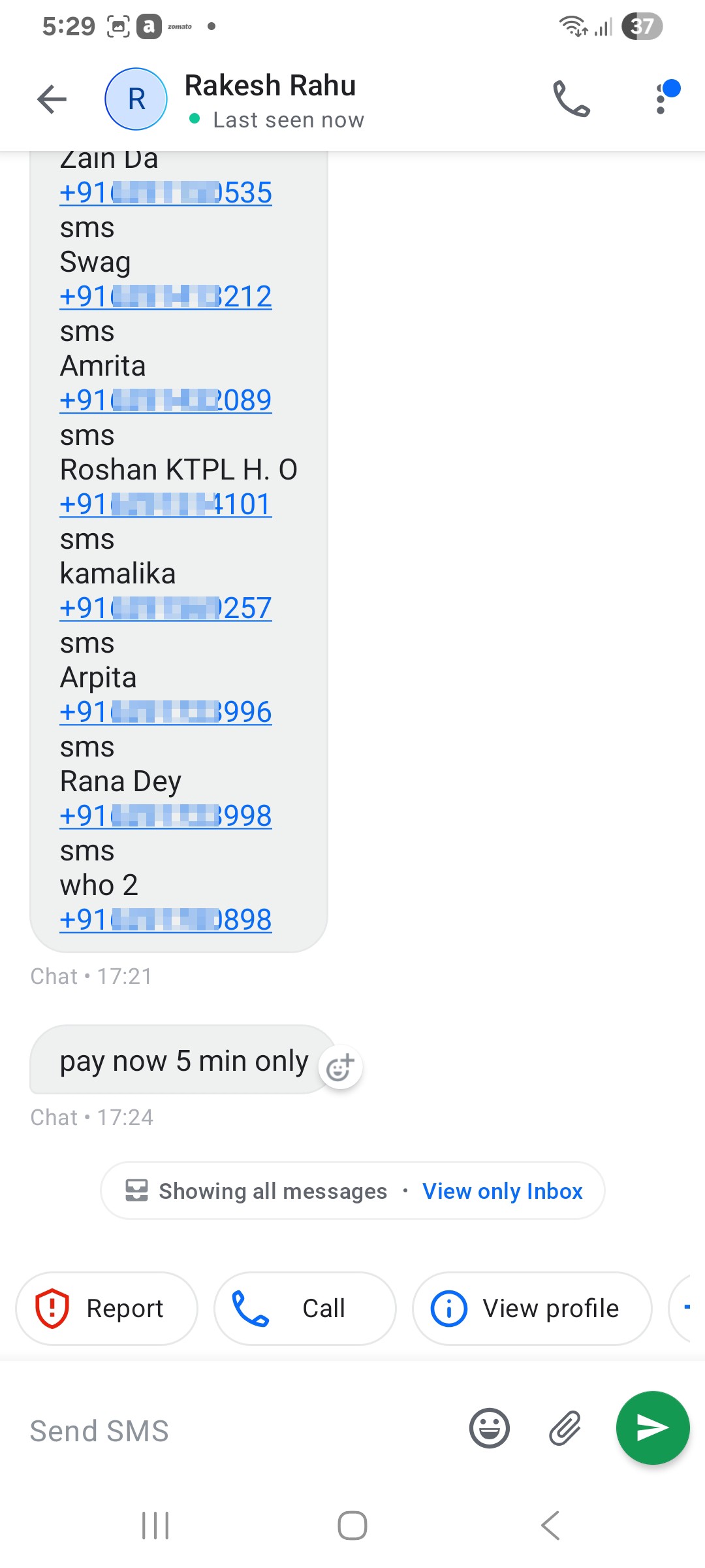 spam fraud