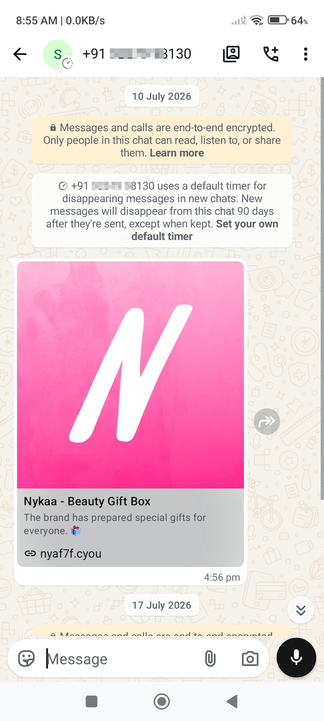 gifts scam 