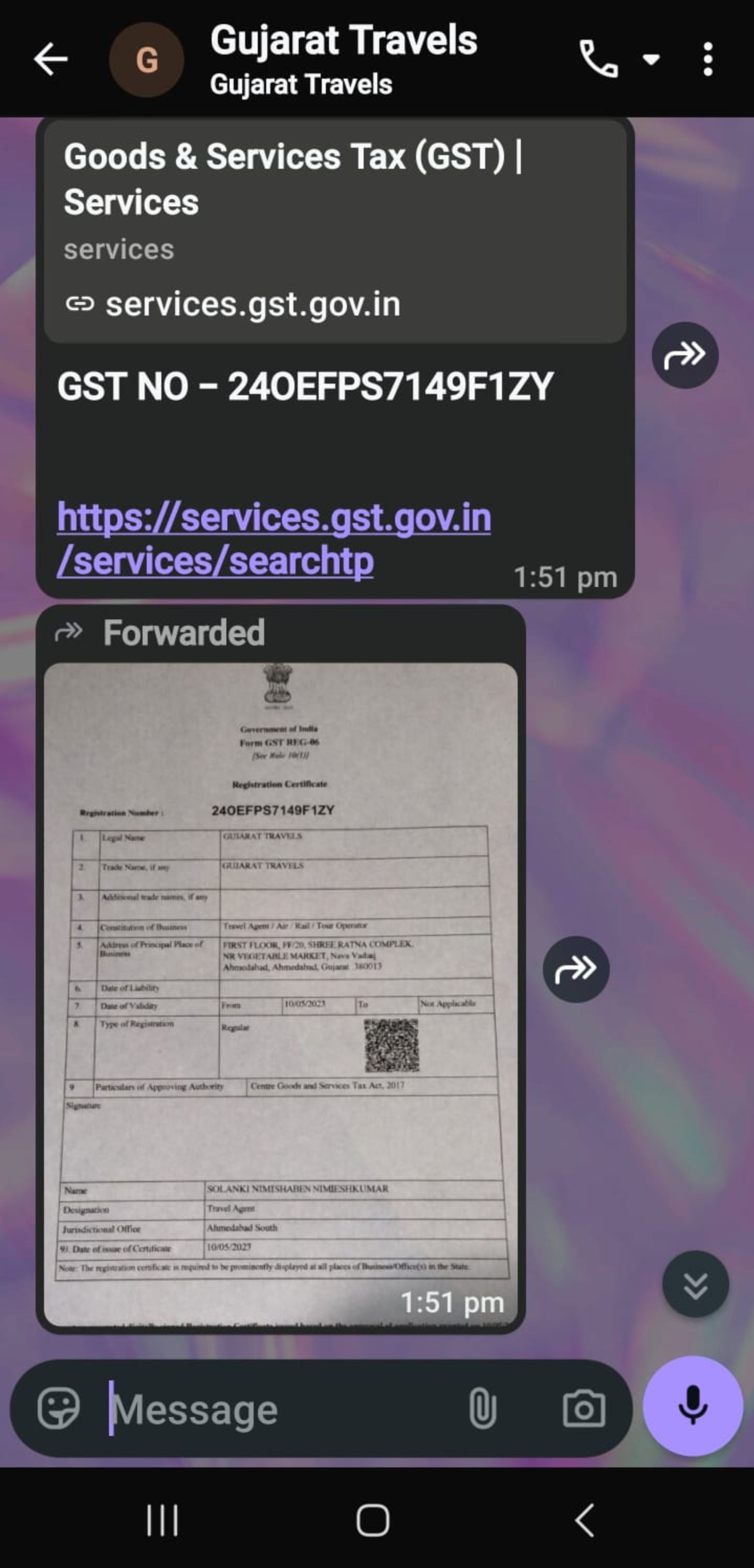 Fake GST document and QR code scam by Gujarat Travels - image 6