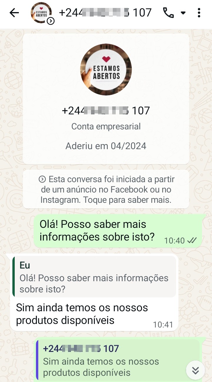 Sales scam