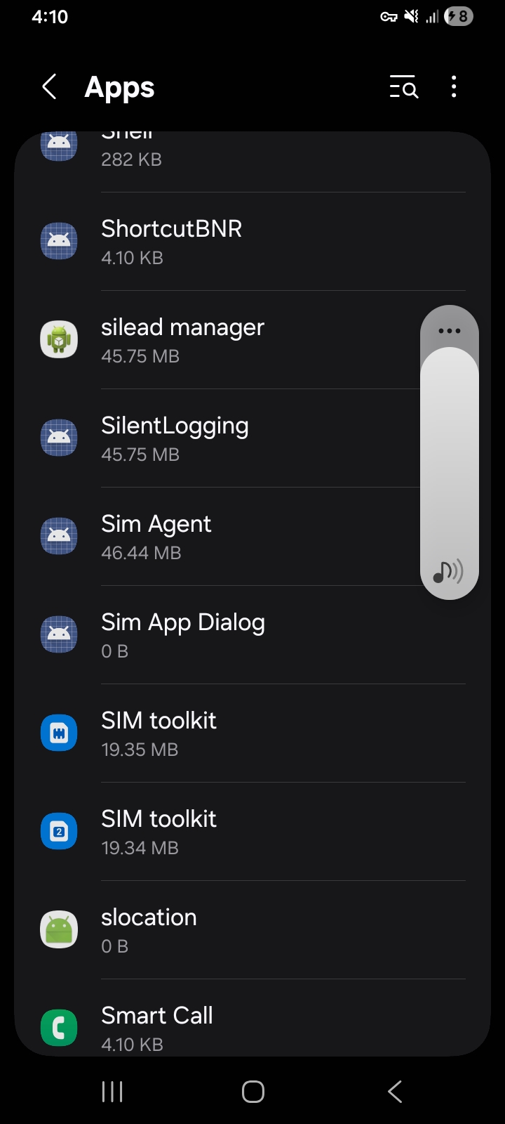 h9guys amyone here have aome knowledge im androids specofcially samsung a06 and running/syst.apps - image 3