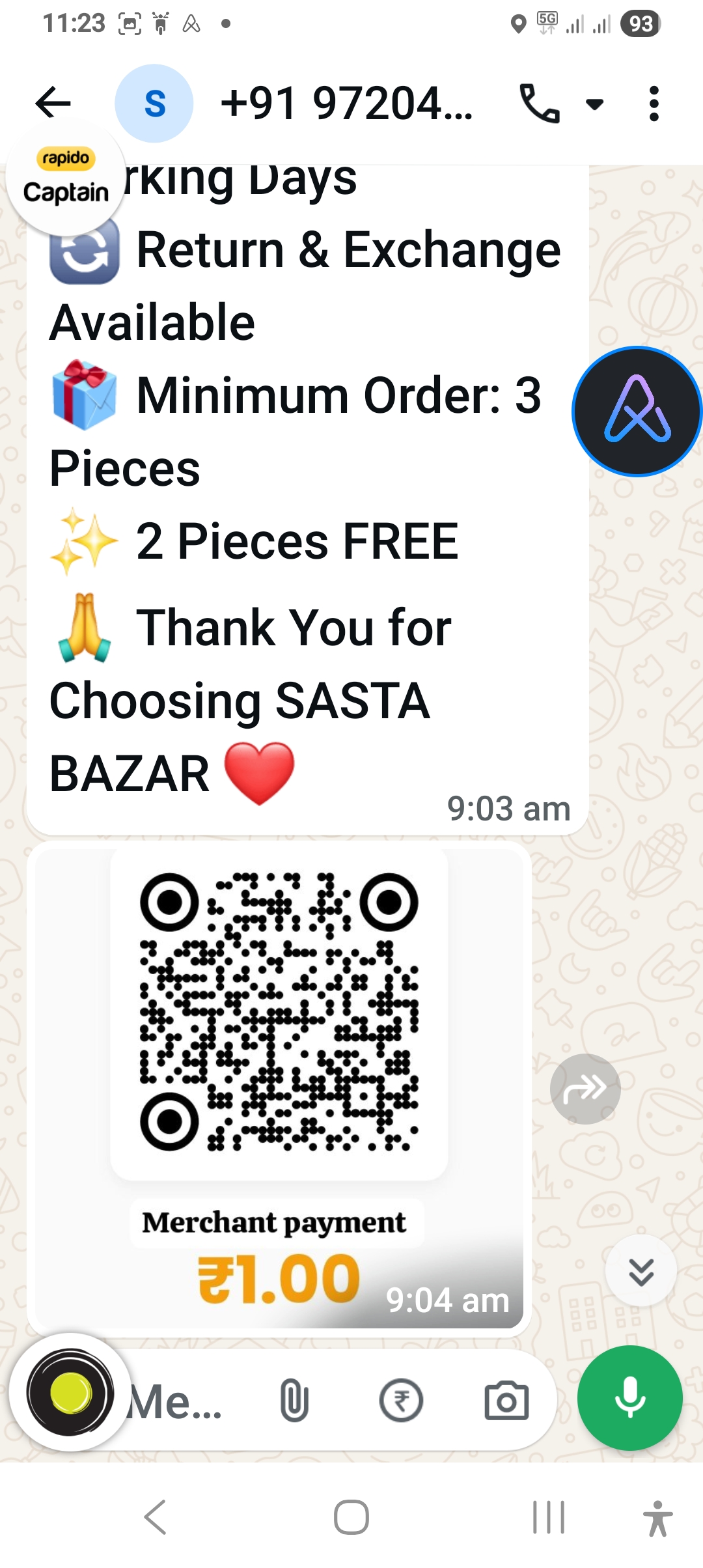 Scam of ₹2000 in the name of buying a sofa on OLX
