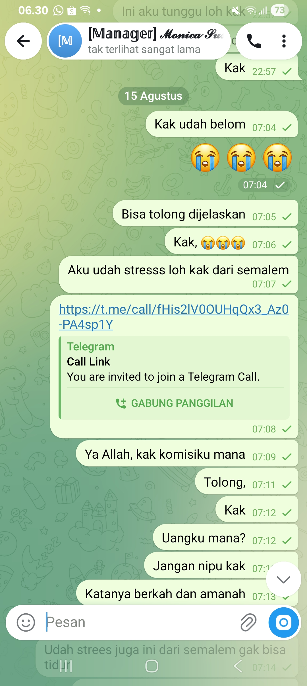 Please be careful if offered on Telegram - image 5
