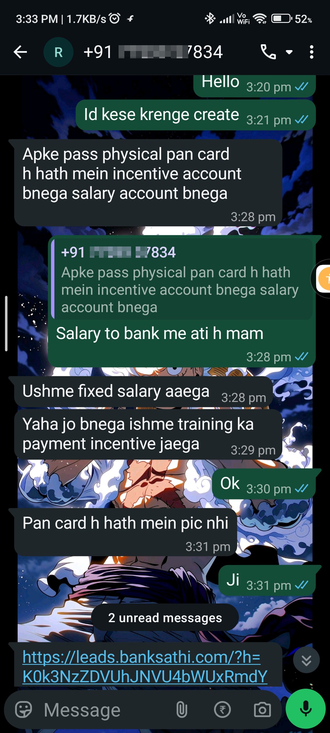 scam giving direct and high paying job  - image 2