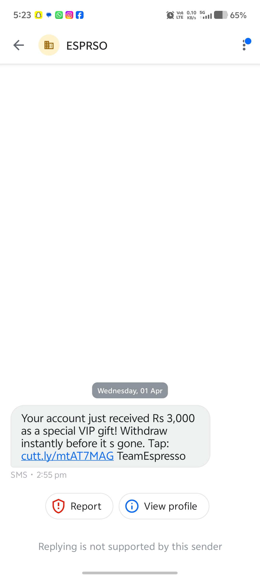 Scam please be alert 