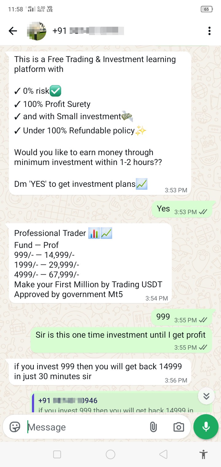 trading scam  - image 2