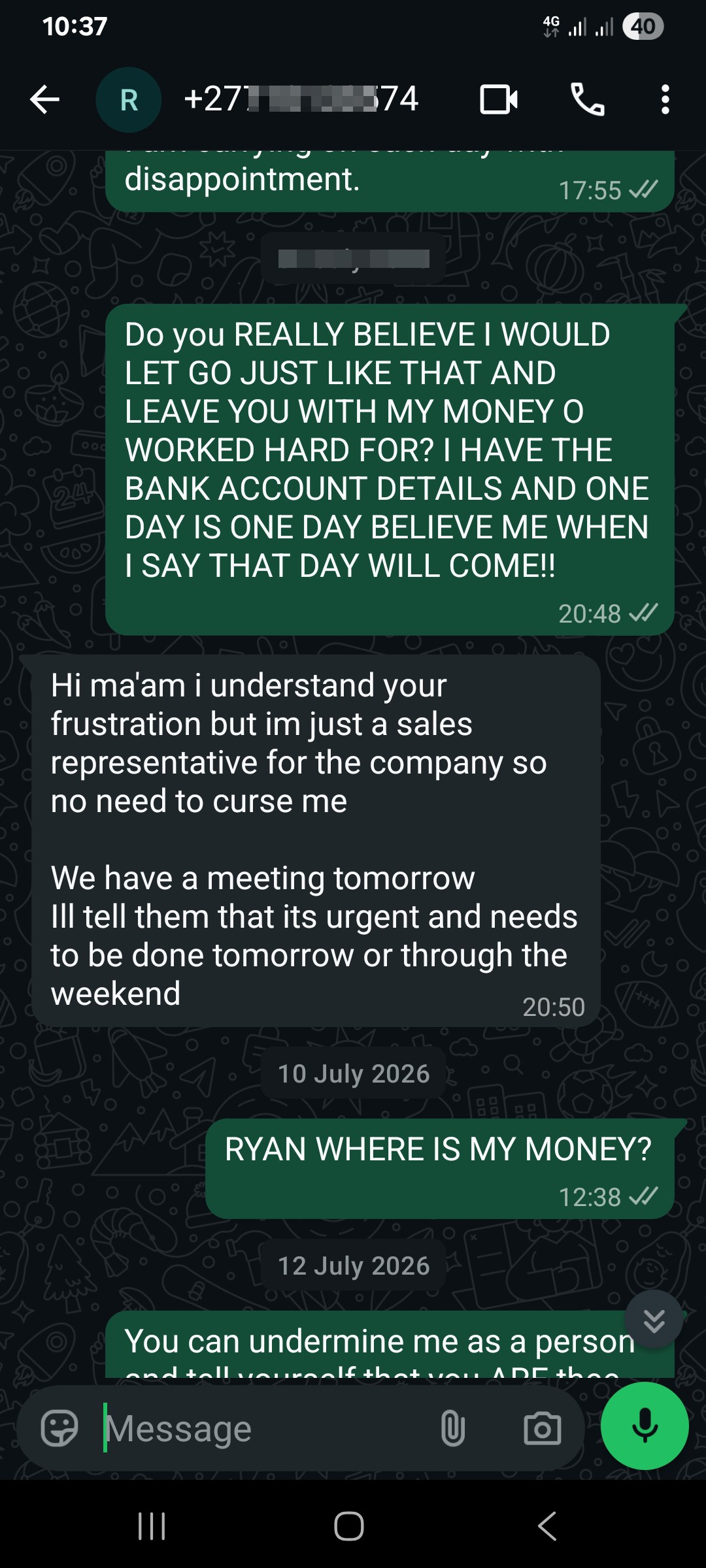BRITS BROTHERS AUTO. SPARES ARE SCAMMERS